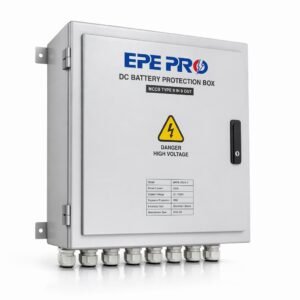 EPEPRO EPT‑BAT9‑M1 DC Battery Protection Box, 9 Input 9 Output MCCB Type Battery Distribution Box For Energy Storage Battery System