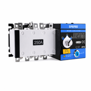 EPEPRO Automatic Transfer Switch 160A 250A 400A 630A 800A 4P Dual Power Transfer Switch for Generator and Utility Power