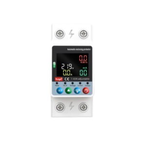 EPEPRO Multifunction WiFi Smart Circuit Breaker 63A, AC80-300V Single Phase MCB with Energy Metering, Leakage Protection, Overcurrent, Overvoltage, Undervoltage Protection and App Remote Control