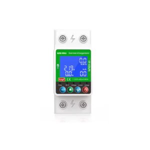 EPEPRO Smart WiFi Circuit Breaker 1-63A, Tuya APP Remote Control, Energy Meter Monitor, Leakage Protection, Over Current, Over/Under Voltage Protection with Timer Function