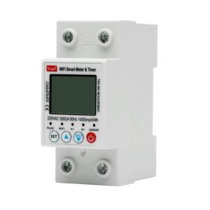 EPEPRO WiFi Smart Circuit Breaker with Energy Meter, Tuya APP Remote Control, Leakage, Overcurrent, Over/Under Voltage Protection & Timer