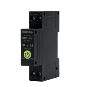 EPEPRO 1-63A Zigbee Smart Circuit Breaker, AC 80-300V WiFi Remote Control via Tuya Smart Life APP, Energy Monitoring, Timer Switch, Overload & Short Circuit Protection