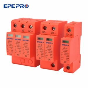 EPEPRO EPLD‑40 3P 1000VDC DC SPD 20‑40kA T2 Surge Protection Device For Solar PV System