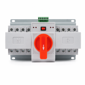 125A Dual Power Automatic Transfer Switch ATS 4P AC220V EPEPRO Auto Changeover Switch for Home Generator Backup Power