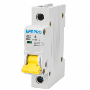 EPEPRO Miniature Circuit Breaker 1 Pole 63A,120V/240V 50/60Hz AC DIN Rail Mount Breaker, Compatible with Grid-Tied Solar Systems, RV & Home Circuits