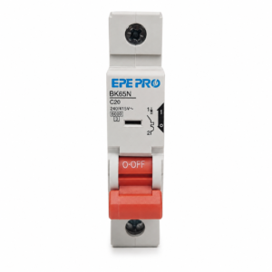 EPEPRO 1 Pole 63A Miniature Circuit Breaker, 120/240V AC DIN Rail Mount for Solar, RV & Home Electrical Protection
