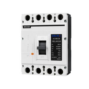 EPEPRO 400A AC MCCB 4 Pole 400/690V Molded Case Circuit Breaker, Thermal Magnetic Trip MCCB AC Disconnect Switch for Industrial, Solar & Commercial Power Systems